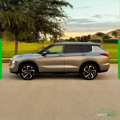 Mitsubishi Outlander SE Cinza | 7 Lugares