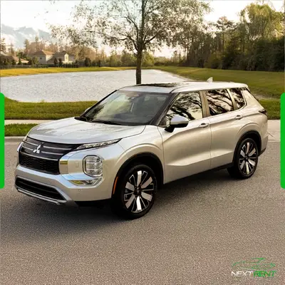 Mitsubishi Outlander SE Plata | 7 Plazas
