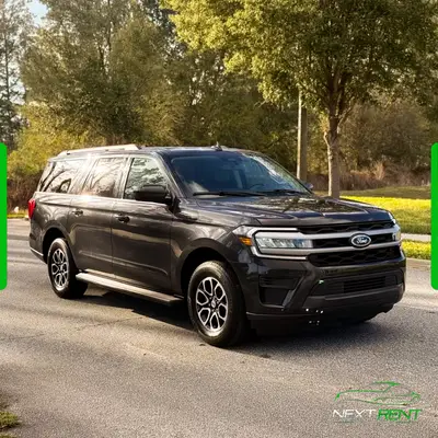 Ford Expedition Max XLT Cinza | 8 Lugares