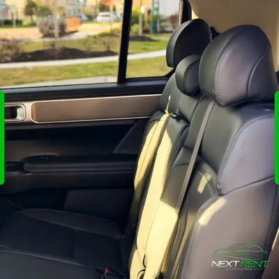 Hyundai Santa Fé SEL AWD White Interior Preto | 7 Seats