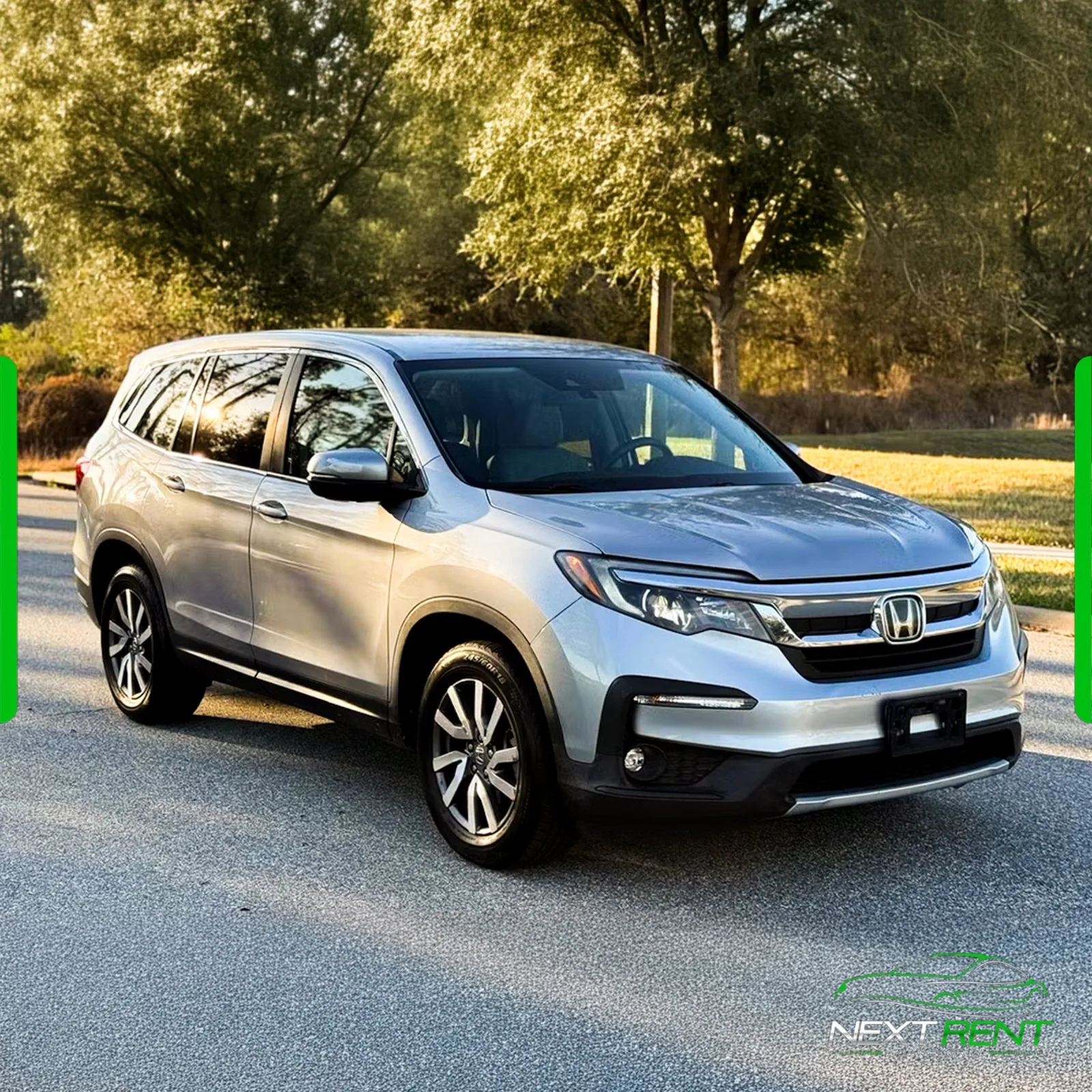 Honda Pilot EX Gris | 7 Plazas