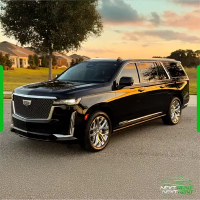 Cadillac Escalade ESV 4WD Premium Luxury Platinum Negra