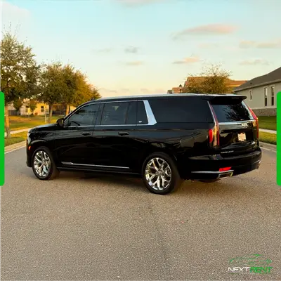 Cadillac Escalade ESV 4WD Premium Luxury Platinum Negra