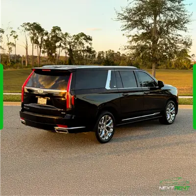 Cadillac Escalade ESV 4WD Premium Luxury Platinum Negra