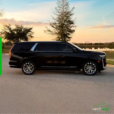 Cadillac Escalade ESV 4WD Premium Luxury Platinum Negra