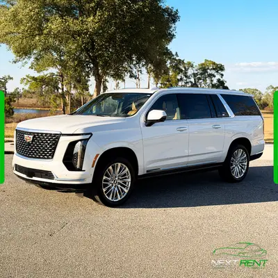 Cadillac Escalade ESV Premium Luxury Sport Utility Branca
