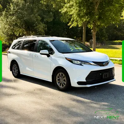Toyota Sienna · Minivan 8 Lugares